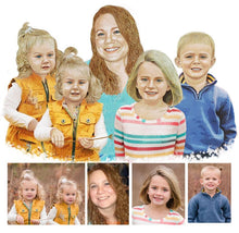 Load image into Gallery viewer, Color Portrait