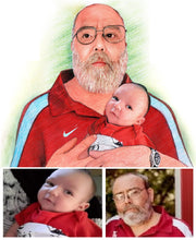 Load image into Gallery viewer, Color Portrait