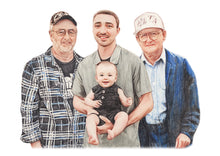 Load image into Gallery viewer, Color Portrait